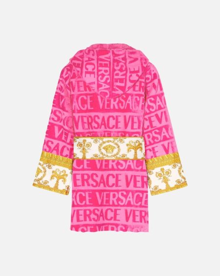 BAROQUE KIDS PINK VERSACE ROBE❤️