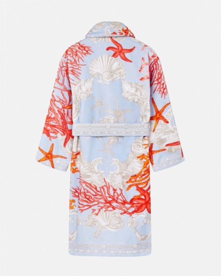 BAROCCO SEA BLUE VERSACE ROBE❤️