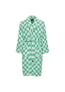 NET COTTON TERRY VERSACE BATHROBE