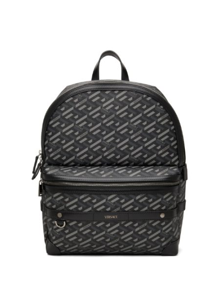 LA GRECA SIGNATURE VERSACE BACKPACK