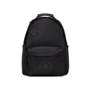 VERSACE JEANS COUTURE BLACK V-EMBLEM BACKPACK