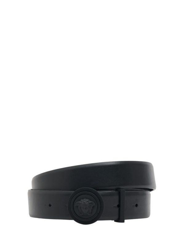 Versace 30mm Medusa leather belt