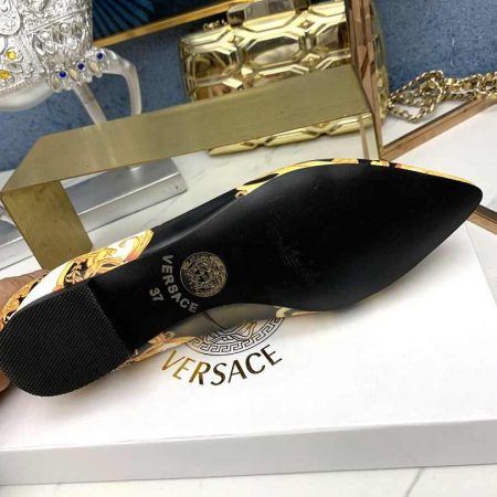 VERSACE YOUNG BALLET FLATS