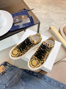 VERSACE GRECA BAROCCO PRINTED SNEAKER