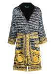 VERSACE BAROCCODILE PRINT BATHROBE