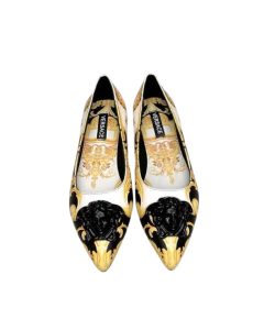 VERSACE YOUNG BALLET FLATS