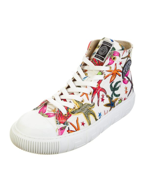 LA GRECA TRESOR DE LA MER CANVAS SNEAKERS