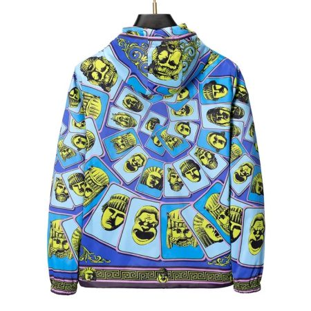 VERSACE ZIP-UP PRINTED JACKET