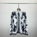 VERSACE WHITE PRINTED SHIRT