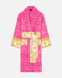 BAROQUE PINK VERSACE ROBE