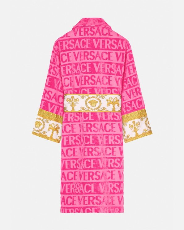 BAROQUE PINK VERSACE ROBE