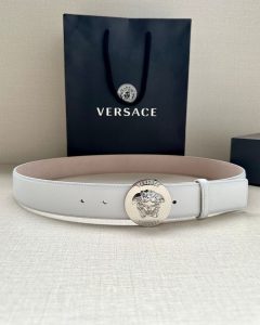 VERSACE MEDUSA BIGGIE LEATHER BELT