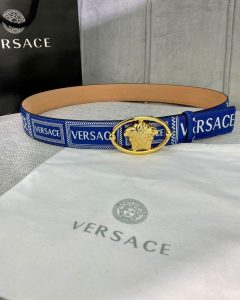 VERSACE BLUE BELT