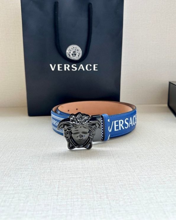 Versace Medusa Blue Belt