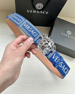 Versace Medusa Blue Belt