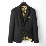 VERSACE BAROQUE INSIDE PRINT BLAZER