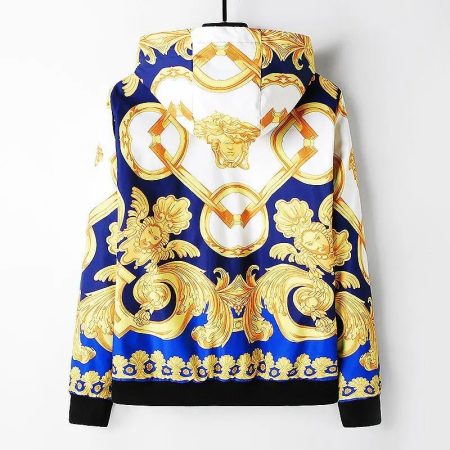 VERSACE YOUNG HOODED TRACK JACKETS