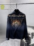 VERSACE EROS LOGO SLEEVED SHIRTS FOR MEN  