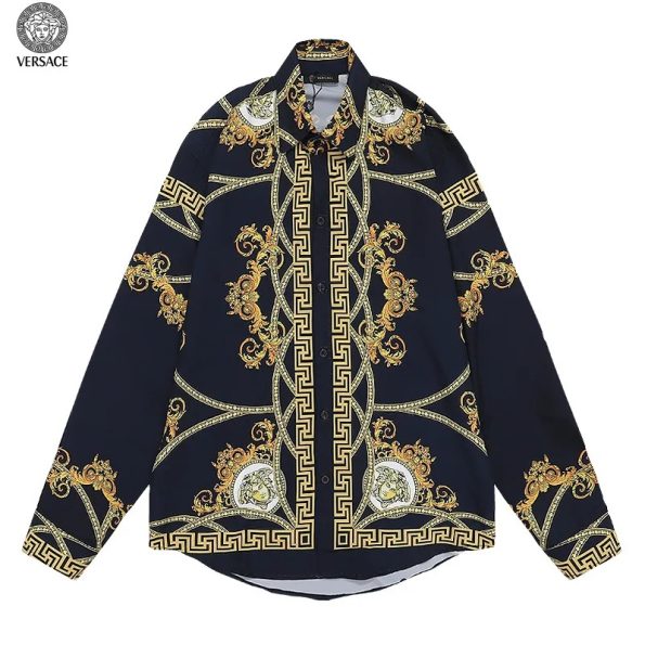 VERSACE BAROQUE SILK SHIRT