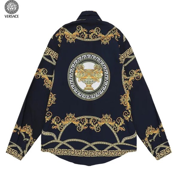 VERSACE BAROQUE SILK SHIRT