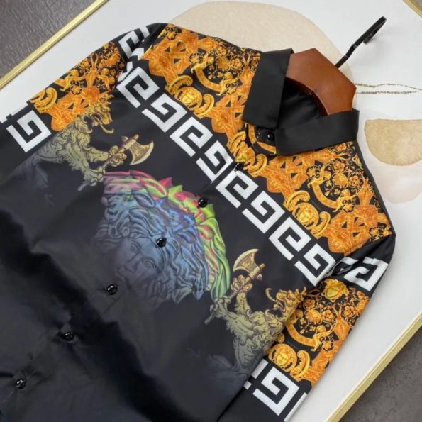 VERSACE BAROQUE SILK SHIRT