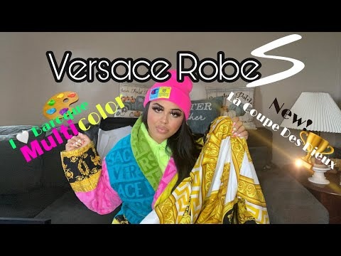 WOMEN'S VERSACE ROBE MULTICOLOR