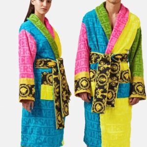 VERSACE MULTI COLORED ROBE