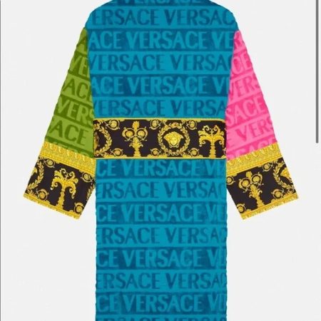 VERSACE MULTI COLORED ROBE